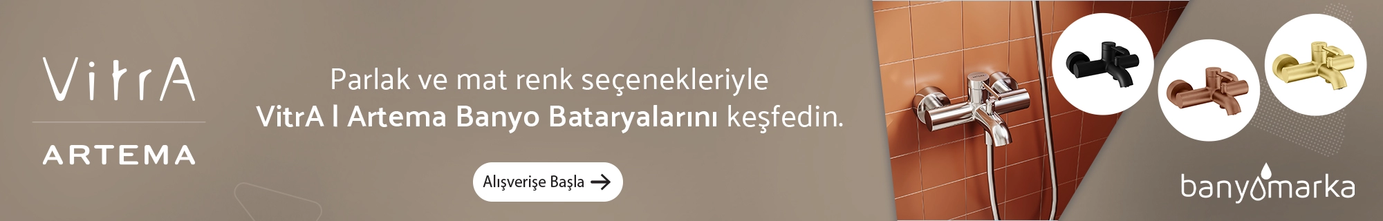 Kampanyalı İndirimli Banyo Bataryaları